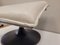 French White Leather & Beech Ottoman from Roche Bobois, 2000s 6