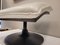 French White Leather & Beech Ottoman from Roche Bobois, 2000s 7