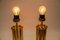 Mid-Century Modern Table Lamps in Brass, 1960s, Set of 2 10