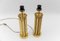 Mid-Century Modern Table Lamps in Brass, 1960s, Set of 2 1