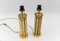 Mid-Century Modern Table Lamps in Brass, 1960s, Set of 2, Image 1