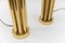 Mid-Century Modern Table Lamps in Brass, 1960s, Set of 2 7