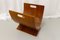 Danish Modern Walnut Magazine Rack, 1970s 3