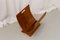 Danish Modern Walnut Magazine Rack, 1970s, Image 8