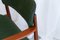 Danish Modern Teak Armchair with Green Wool Upholstery, 1960s, Image 17