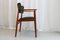 Danish Modern Teak Armchair with Green Wool Upholstery, 1960s 10