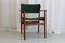 Fauteuil Moderne en Teck et Laine Verte, Danemark, 1960s. 4