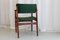 Danish Modern Teak Armchair with Green Wool Upholstery, 1960s, Image 8