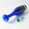 Blue and Green Glass Decanter by Anna Kjaer for Royal Copenhagen, 1990s 5