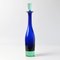 Carafe en Verre Bleu et Vert par Anna Kjaer pour Royal Copenhagen, 1990s 2