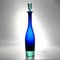 Blue and Green Glass Decanter by Anna Kjaer for Royal Copenhagen, 1990s, Image 1