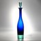 Carafe en Verre Bleu et Vert par Anna Kjaer pour Royal Copenhagen, 1990s 1