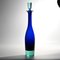 Carafe en Verre Bleu et Vert par Anna Kjaer pour Royal Copenhagen, 1990s 3