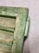 Antique Louvre Shutters in Moss Green, 1920s, Set of 2 11