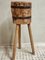 Vintage Chopping Block Side Table in Chestnut, 1950s, Image 14