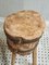 Vintage Chopping Block Side Table in Chestnut, 1950s 13