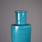 Italian Turquoise Ceramic Vase, 1970s 5