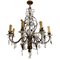 French Chandelier in the Style of Maison Baguès, 1950s 4