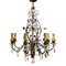 French Chandelier in the Style of Maison Baguès, 1950s 1