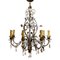 French Chandelier in the Style of Maison Baguès, 1950s, Image 1