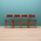 Beech Chairs, Denmark, 1970s, Set of 4, Image 1