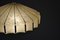 Lámpara colgante Cocoon atribuida a Goldkant Leuchten, años 60, Imagen 10