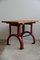 Industrial Dining Table with Cast Iron Legs 10