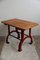 Industrial Dining Table with Cast Iron Legs 5