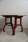 Industrial Dining Table with Cast Iron Legs 6