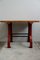 Industrial Dining Table with Cast Iron Legs, Image 8