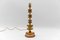 Mid-Century Modern Gold Table Lamp Base, Germany, 1960s, Image 1