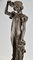 Jugendstil Bronze Skulptur Dame aus Bronze & Marmor von Adolpho Cipriani, 1900er 7