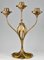 Art Nouveau Candelabra in Bronze by Georges De Feure, 1901, Set of 2, Image 5