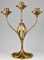 Candelabro modernista de bronce de Georges De Feure, 1901. Juego de 2, Imagen 5