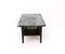 Vintage Ebonized Wood Coffee Table with Green Alps Marble Top, Italy, 1940s 5