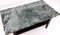 Vintage Ebonized Wood Coffee Table with Green Alps Marble Top, Italy, 1940s 3