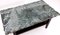 Vintage Ebonized Wood Coffee Table with Green Alps Marble Top, Italy, 1940s, Image 3