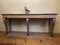 Antique Console Table in Oak and Elm 16