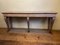 Antique Console Table in Oak and Elm 1