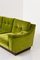 Italian Sofa in Green Velvet and Wood, 1950 10