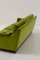 Italienisches Sofa aus Grünem Samt & Holz, 1950 4