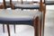 Vintage Model 78 Chairs by Niels O. Møller, 1960s, Set of 12, Image 8