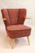 Vintage Armchair with Jacquard Upholstery, 1960 2