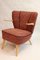 Vintage Armchair with Jacquard Upholstery, 1960 3