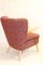 Vintage Armchair with Jacquard Upholstery, 1960, Image 5