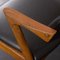 Model 42 Chair in Rosewood and Black Aniline Leather, Denmark, 1960s, Image 9
