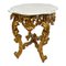 Vintage French Table with Marble Top by Luigi Filippo 6