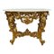Tavolo vintage con ripiano in marmo di Luigi Filippo, Francia, Immagine 3