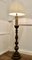 Vintage French Chestnut Floor Lamp, 1890s, Image 2