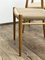Mid-Century Danish Model 75 Chairs in Oak by Niels O. Møller for Jl Møllers Furniture Factory, 1950s, Set of 4, Image 5